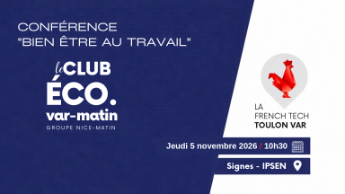 BANNIÈRE DE PRÉSENTATION CLUB DE L'ÉCO VAR-MATIN