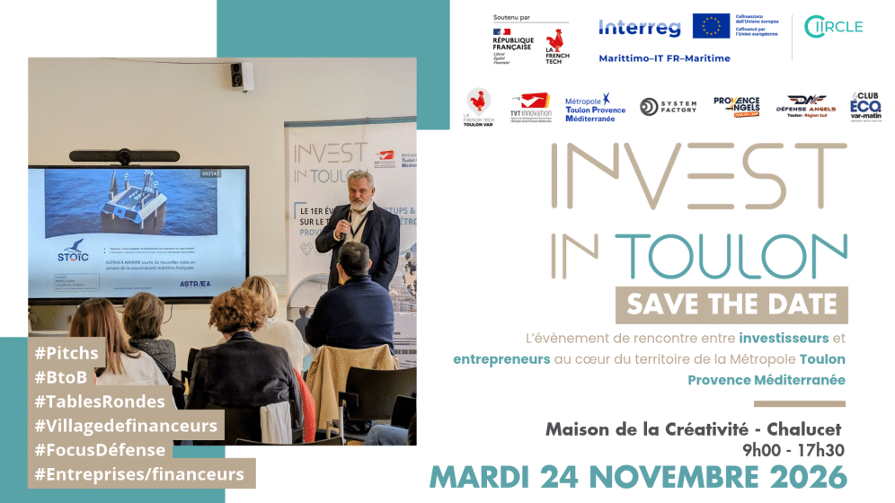 Save the date invest in toulon 